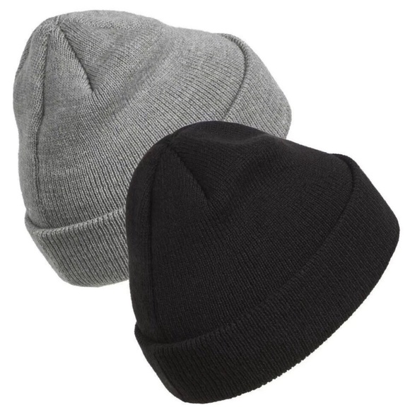 Adidas Black and Gray Beanie Duo - Picture 2 of 3